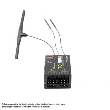 FrSky TD R10 Dual-Band 2.4GHZ 900mhz Receiver FrSky RC, Inc