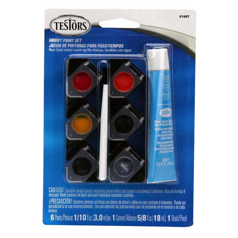 Testors Auto Detailing Paint Pod Set (TES9100T) Horizon Hobby