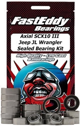 FastEddy Axial SCX10 III Jeep JL Wrangler Sealed Bearing Kit (TFE5937) Fast Eddy