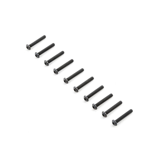Team Losi Racing Button Head Screws M4x25mm (10) (TLR255010) Horizon Hobby