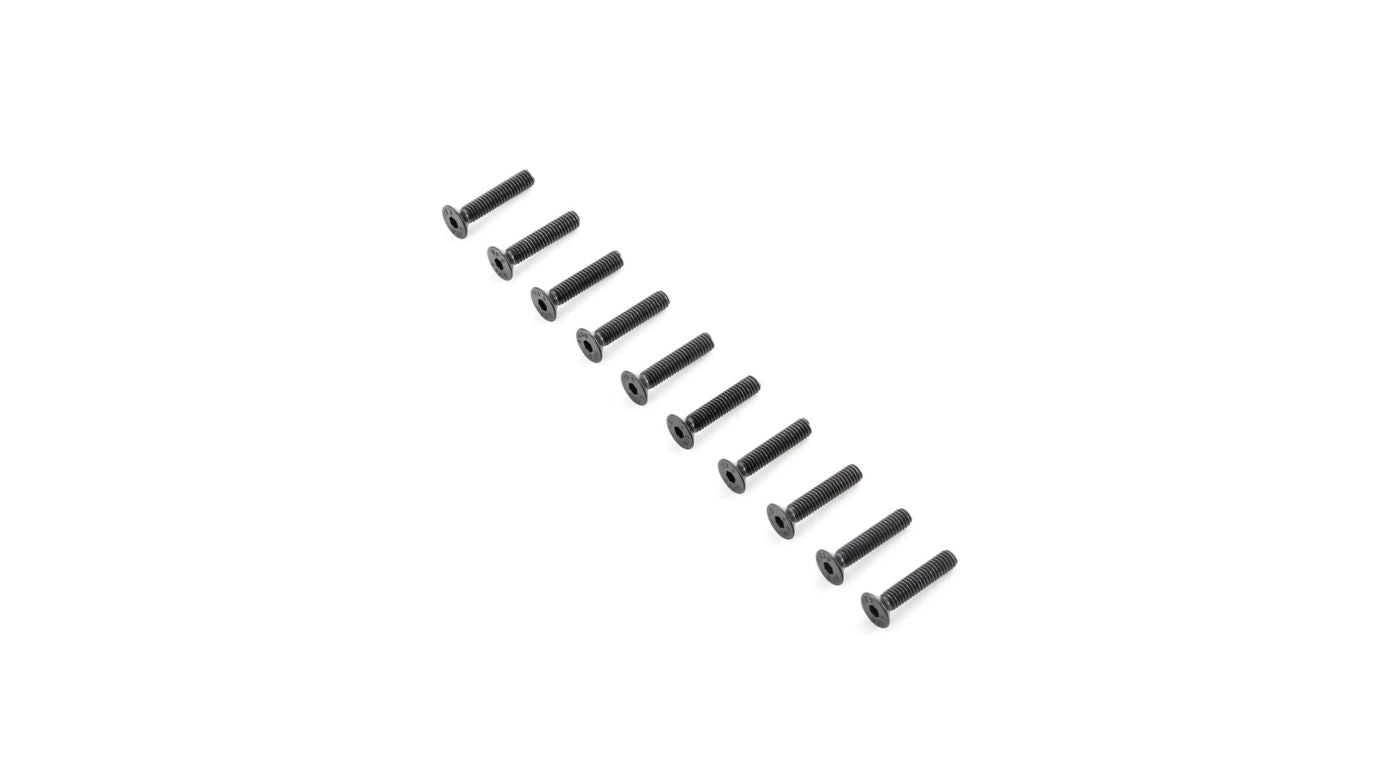 LOSI TLR Flat Head Screws M4x20mm (10) TLR255014 Horizon Hobby