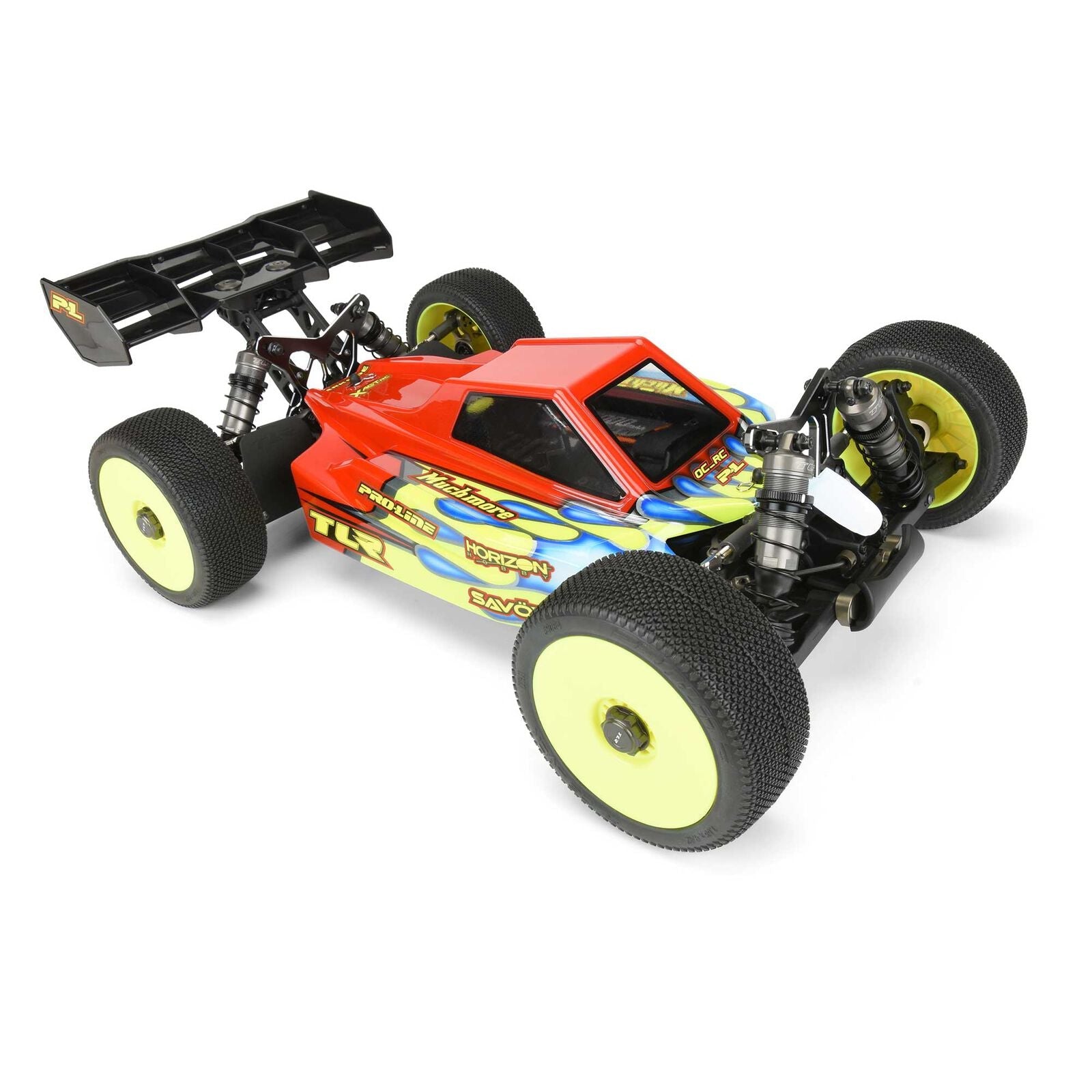 Pro-Line 1/8 Axis Clear Body: TLR 8ight-XE (with LCG Battery) (PRO356700) Friendly Hobbies