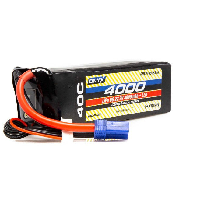 Onyx 122.2V 4000mAh 6S 40C LiPo Battery: EC5 (ONXP40006S40) Horizon Hobby