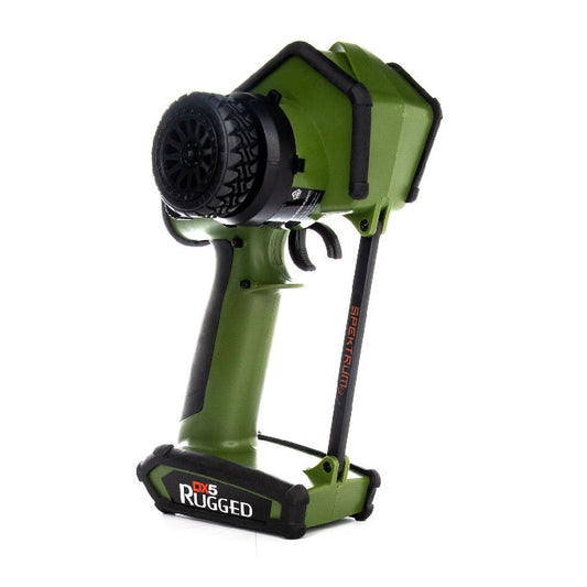 Spektrum DX5 Rugged 5-Channel DSMR Transmitter Only, Green (SPMR5200G) Horizon Hobby