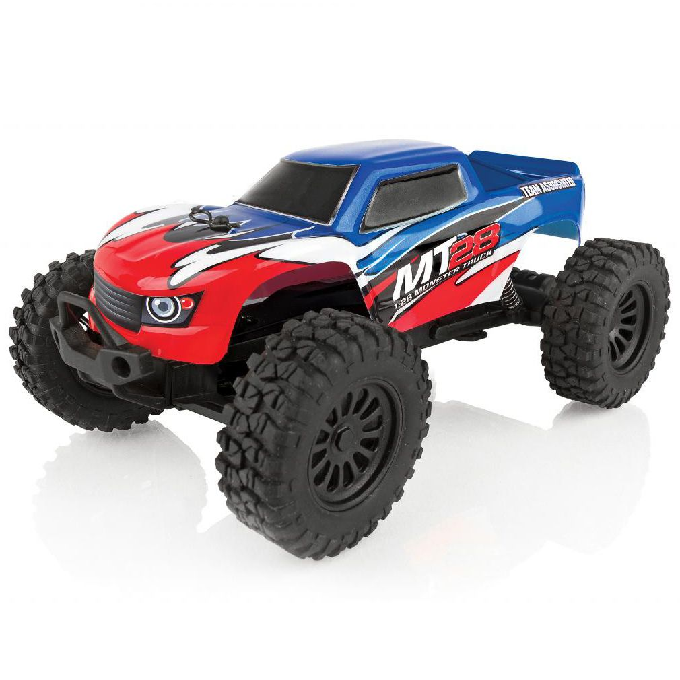 Team Associated 1/28 2WD MT28 Monster Truck Brushed RTR (ASC20155) Horizon Hobby