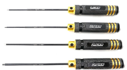 Yeah Racing Aluminum Allen Hex Driver Tool Set (YT-0187) Yeah Racing
