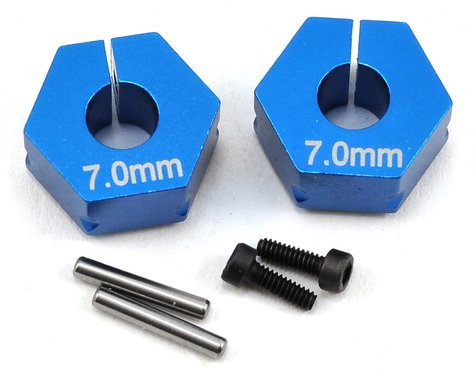 Team Associated 7.0mm Factory Team Aluminum Clamping Wheel Hex (2) (ASC91610) Amain Hobbies