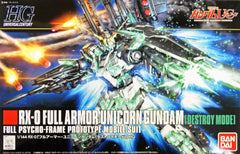 Bandai 1:144 HGUC #178 Full Armor Unicorn Gundam Destroy Mode (Green Ver.) (BAN2252317) Hobby Tyme