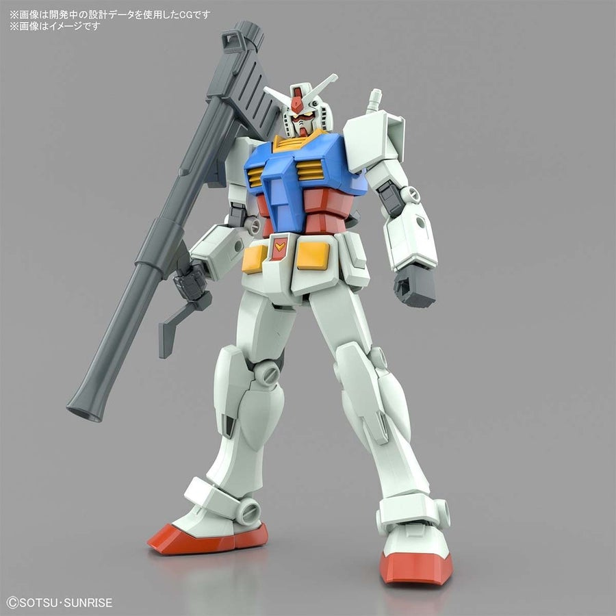 Bandai 1:144 Entry Grade RX-78-2 Gundam (Full Weapon Set) (BAN2555433) Hobby Tyme