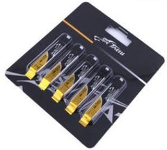 Tattu 1S1P 220mAh 45C 3.7V LiPo Battery Pack w/Eflite Stock Ultra Micro Connector 5 pk. GensTattu