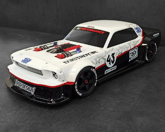 Bittydesign Destroyer 1/7 Supercar Body (Clear) (Arrma Infraction/Limitless) (BDYMC7-DSTY) Amain Hobbies