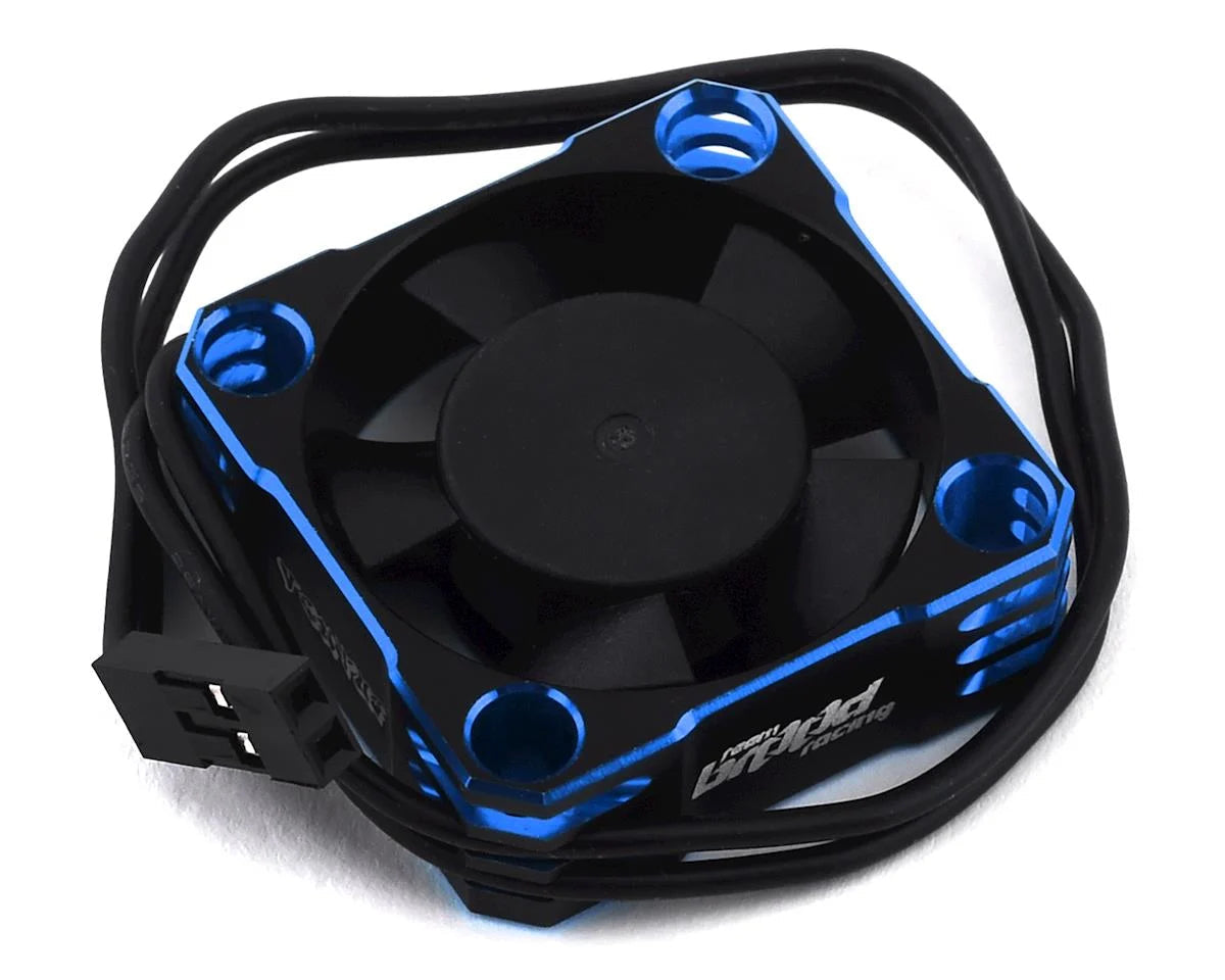 Team Brood Ventus Aluminum HV High Speed Cooling Fan (Blue) (30x30x10mm) (BRO-TBR-VENTUSBLUE) Amain Hobbies