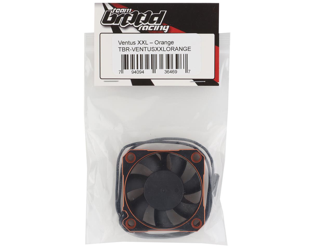 Team Brood Ventus XXL Aluminum 50mm Cooling Fan (Orange) (TBR-VENTUSXXLORANGE) Amain Hobbies