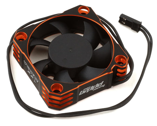 Team Brood Ventus XXL Aluminum 50mm Cooling Fan (Orange) (TBR-VENTUSXXLORANGE) Amain Hobbies