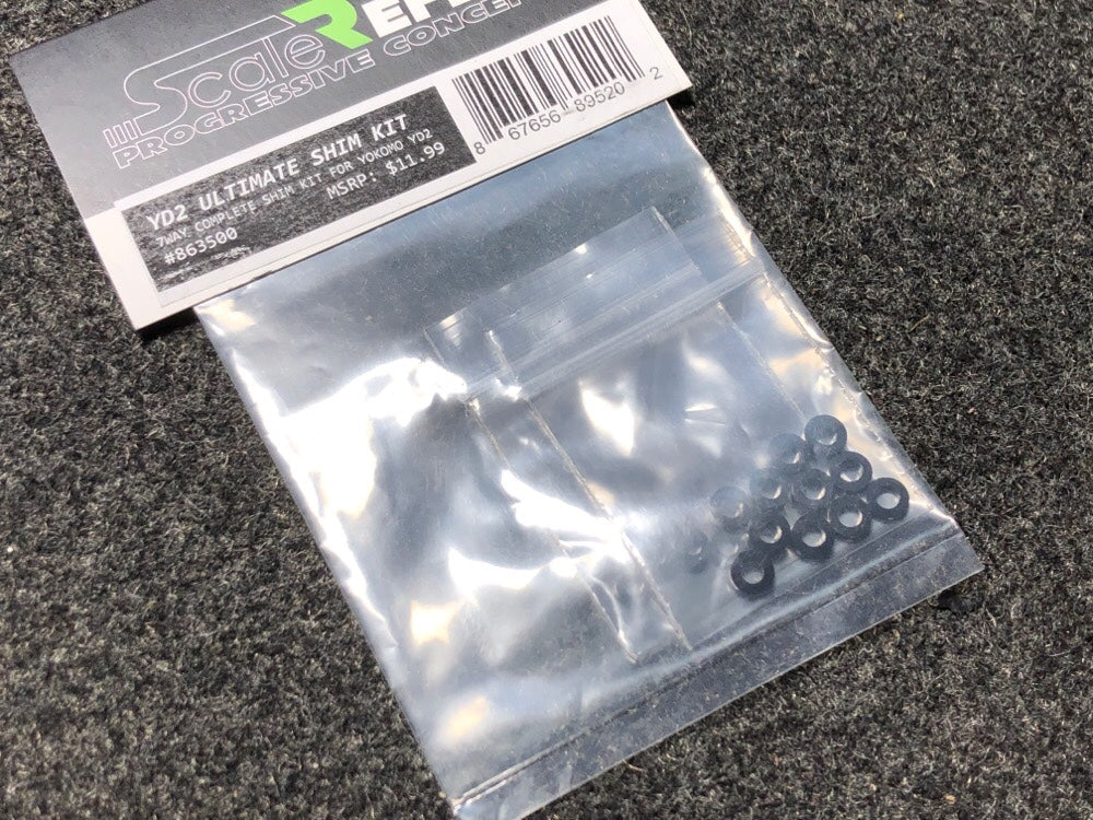 Yokomo YD2 Aluminum Shim Kit Super-G