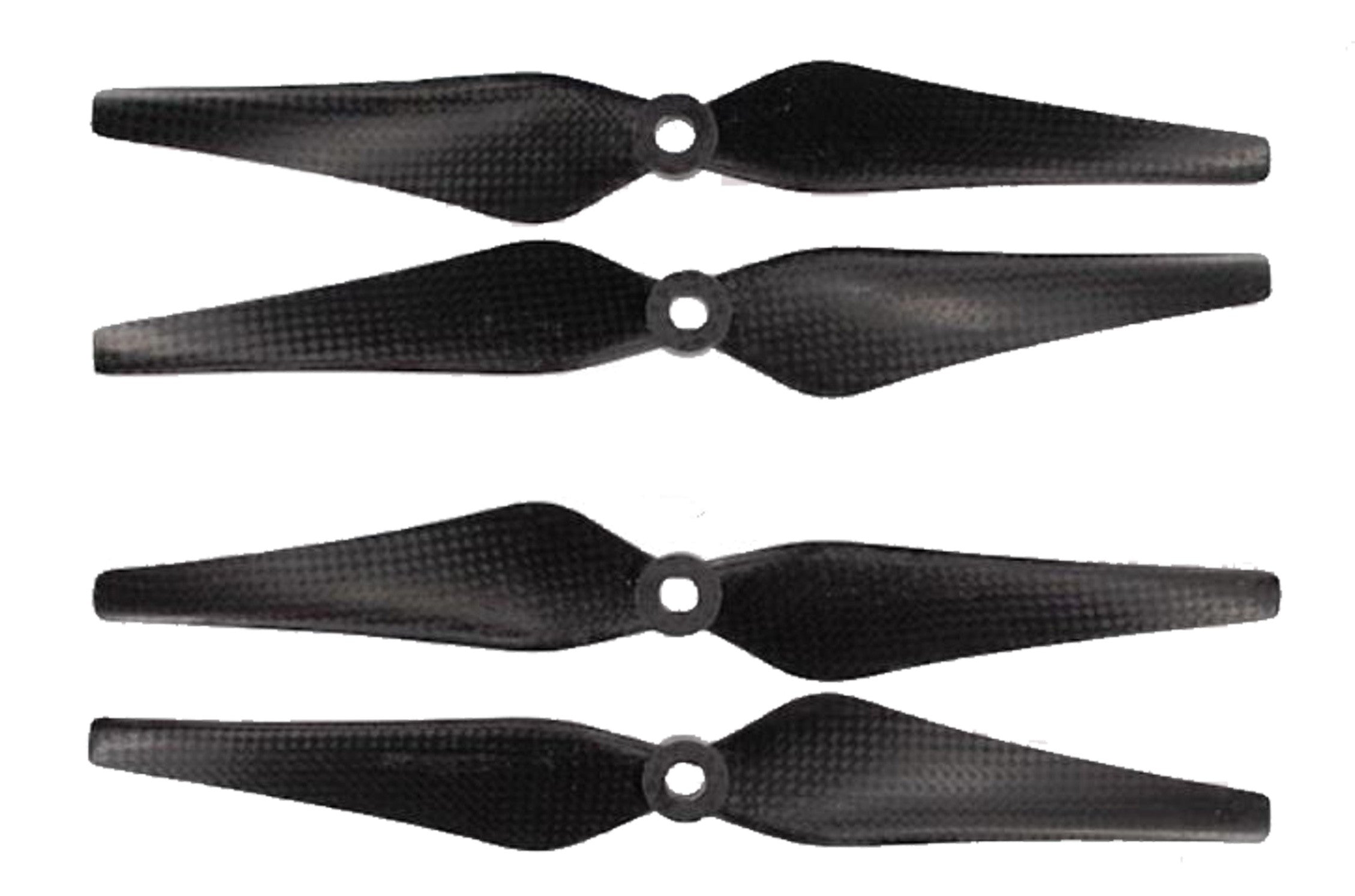 Maytech Carbon Fiber 9.4 X 4.3 Props for Vision, SET OF 4 (2 CCW / 2 CW) W/Self Tightening Nut Friendly Hobbies