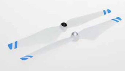 DJI 9450L (LITE) Self-Tightening Propellers 1CW/1CCW White w/Blue Strips (DJI-9450LWP) Friendly Hobbies