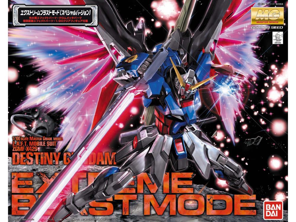 Bandai 1:100 MG Destiny Gundam (Extreme Blast Mode) (BAN2004937) Hobby Tyme
