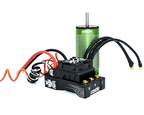 Castle Creations Mamba XLX 2 1/5 Sensored Brushless ESC/Motor Combo (1100Kv) w/2028 Motor (CSE010016702) Amain Hobbies