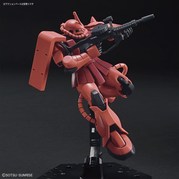 Bandai 1:144 HGUC #234 MS-06S Zaku II (Char Aznable Custom) (BAN2526980) Hobby Tyme