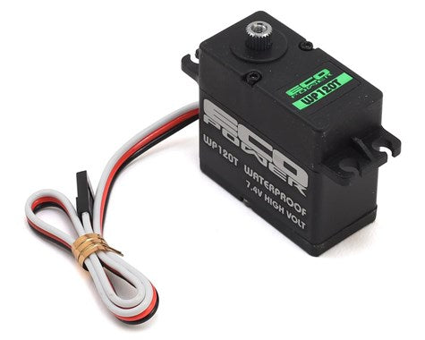 EcoPower WP120T Coreless Waterproof High Torque Metal Gear Digital Servo (High Voltage) (ECP-120T) Amain Hobbies