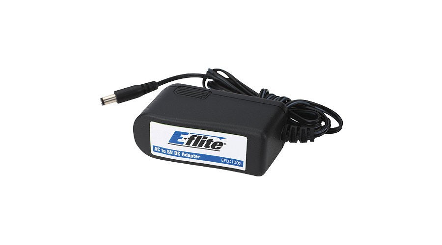 E-flite AC to 6VDC 1.5-Amp Power Supply (EFLC1005) Horizon Hobby