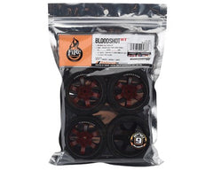 Firebrand RC Bloodshot RT9 Pre-Mounted On-Road Tires (4) (FRB99568) Amain Hobbies