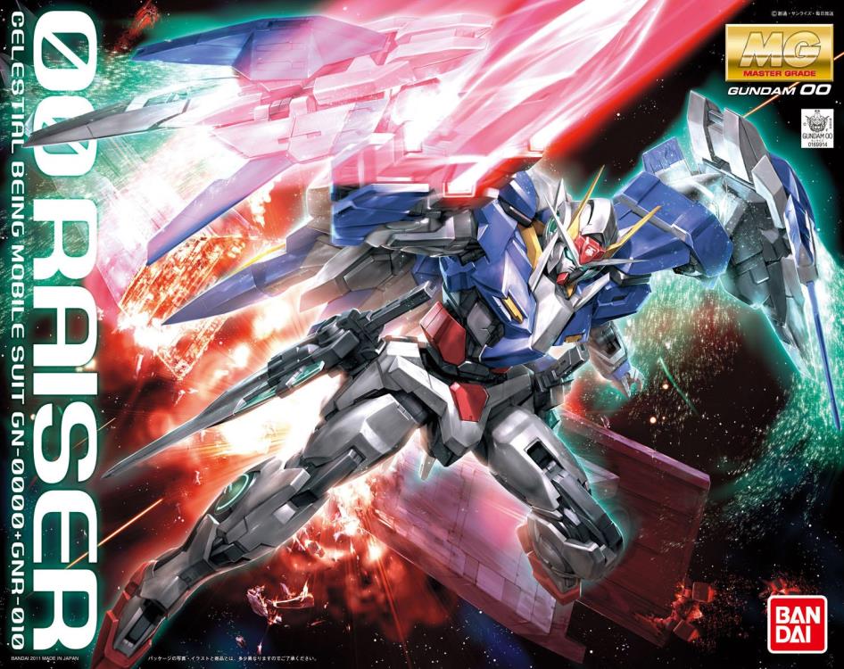 Bandai 1:100 MG Gundam 00 Raiser (BAN2128733) Hobby Tyme
