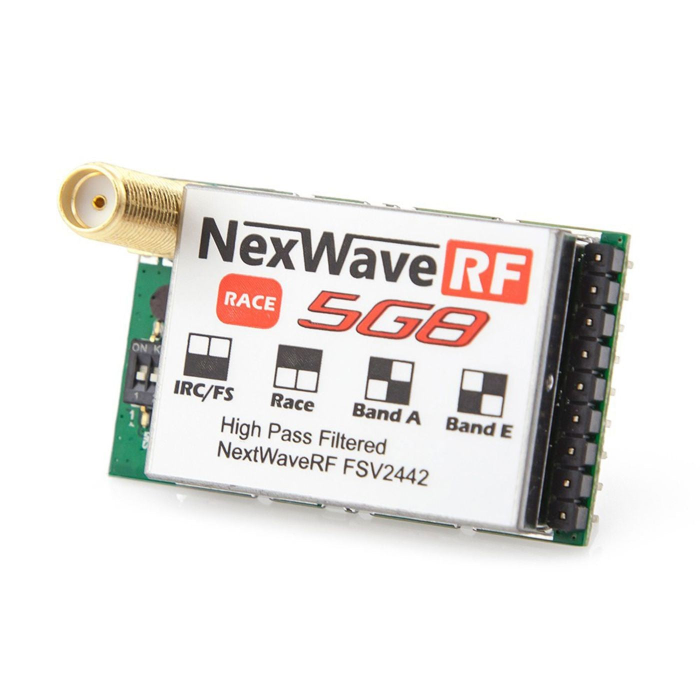 Fat Shark NexWave RF, 5G8RX, 32ch, Race Band, Receiver (FSV2442) Friendly Hobbies