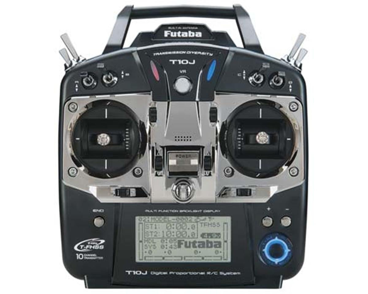 Futaba 10J 2.4GHz S/FHSS Radio System (Airplane) w/R3008SB Receiver (FUT01004371-3) Amain Hobbies