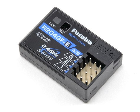 Futuba R204GF-E S-FHSS High Voltage 4-Channel 2.4GHz Micro Receiver FUT01102202-3 Amain Hobbies