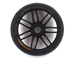 GRP GT - TO1 Revo Belted Pre-Mounted 1/8 Buggy Tires (Black) (2) (S5) w/17mm Hex Amain Hobbies