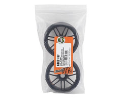 GRP GT - TO1 Revo Belted Pre-Mounted 1/8 Buggy Tires (Black) (2) (S7)w/17mm Hex Amain Hobbies