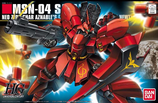 Bandai 1:144 HGUC #088 MSN-04 Sazabi (BAN2029267) Hobby Tyme