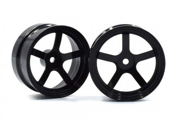 Reve D Drift Wheel DP5 (Black, Offset 6, 2pcs) (RW-DP5K6) Vertex RC