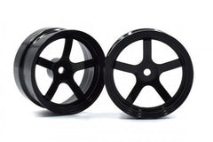 Reve D Drift Wheel DP5 (Black, Offset 6, 2pcs) (RW-DP5K6) Vertex RC