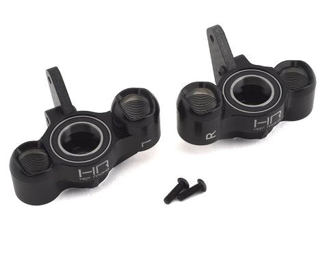 Hot Racing Arrma Aluminum "HD Bearings" Axle Carriers (Black) (Legacy) (HRAAON21MA01) Hot Racing