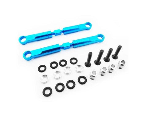 Hot Racing Blue Aluminum 72mm Front Turnbuckles (HRAECT5406) Horizon Hobby