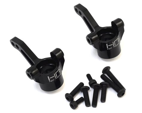 Hot Racing Aluminum 4-Tec 2.0 Steering Block (Black) (2) (TRF2101) Amain Hobbies