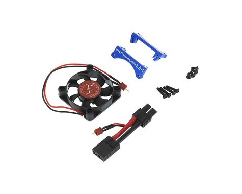 Hot Racing 50mm X-Maxx Monster Blower Fan Kit (Blue) (XMX505F06) Amain Hobbies