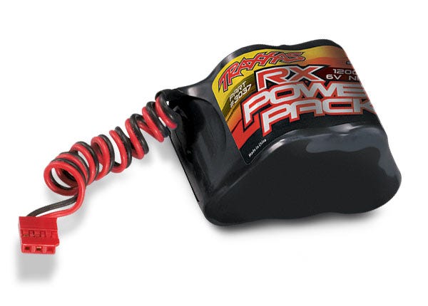 Traxxas Battery, RX Power Pack (5-cell hump style, NiMH, 1200mAh (3037) TRAXXAS