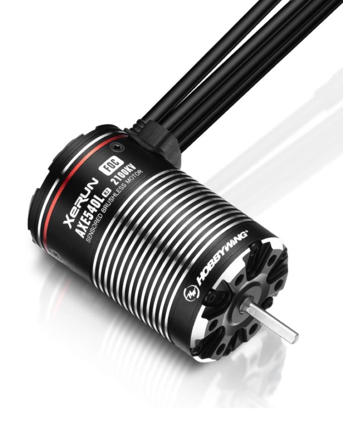 Hobbywing AXE-FOC R2 Sensored Brushless Motor 540L-2100KV (HWI30401254) HRP