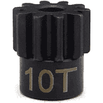 Hot Racing Short Steel Pinion Gear 10t (CSG32X10) Hobby Etc