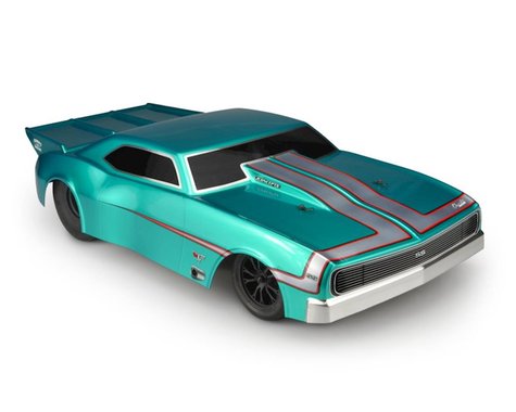 JConcepts 1967 Chevy Camaro Street Eliminator Drag Racing Body (Clear) (JCO0400) Amain Hobbies