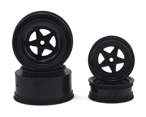 JConcepts Startec Street Eliminator Drag Racing Wheels (Black) (JCO3387B) Amain Hobbies