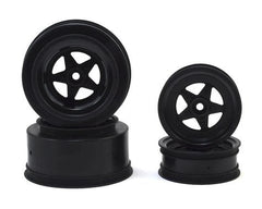 JConcepts Startec Street Eliminator Drag Racing Wheels (Black) (JCO3387B) Amain Hobbies