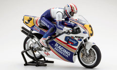 Kyosho 1/8 EP Honda NSR500 1991 Motorcycle Kit, Hanging on Racer (KYO34932B) HRP