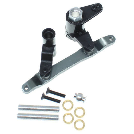 Redcat Servo Saver Assembly (Aluminum Ackerman) (Titanium) (1set) (BS903-031AT) Redcat