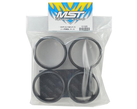 MST CS-R Tire (medium) (4) 101025 Amain Hobbies