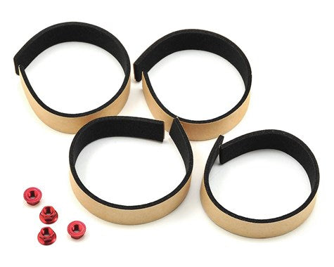 MST GT Wheel Set (Chrome/Chrome) (4) (Offset Changeable) 102099S Amain Hobbies